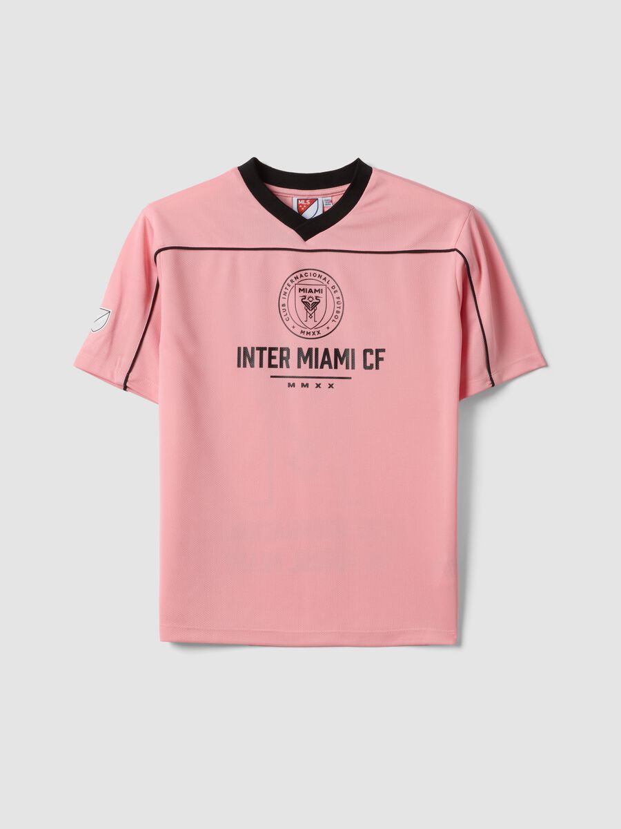 Inter Miami CF regular fit pink pure cotton t-shirt_3
