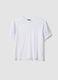 White pure cotton regular-fit T-shirt_4
