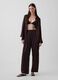 Linen-blend palazzo trousers_0