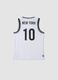 White regular-fit boys&rsquo; vest with contrast piping, oversized style_4