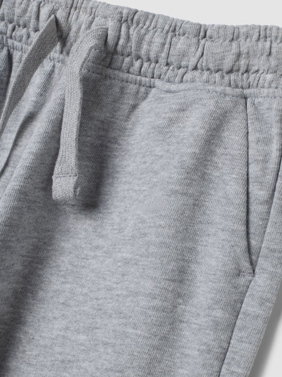 Grey cotton-viscose blend joggers_3