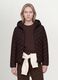 Brown Ultralight Quilted Jacket with Hood and Zip_2