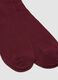 2-pack of long blue and red stretch cotton socks_2