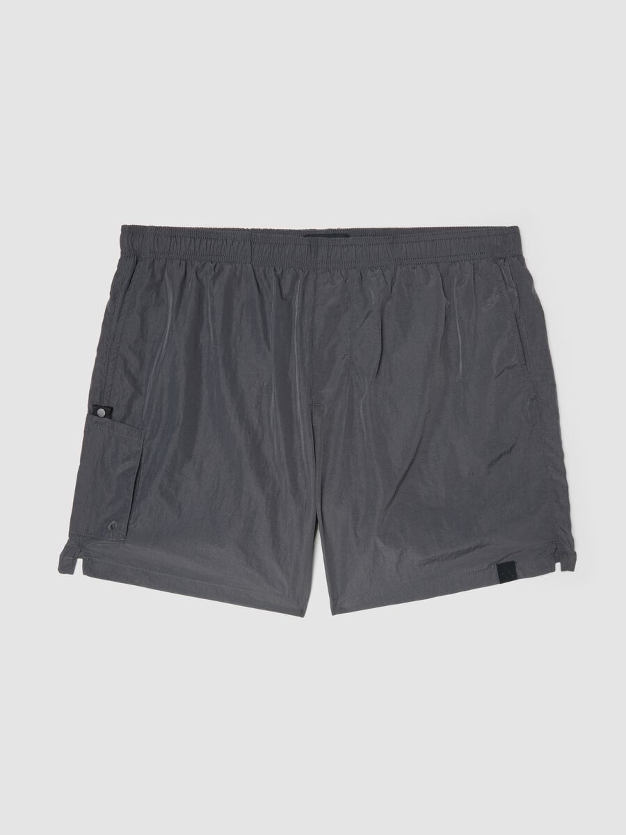 Boxer mare grigio con vita elasticizzata_4