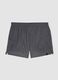 Grey swim shorts with elasticated waistband_4