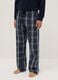 Multicolour pure cotton regular fit pyjamas_3