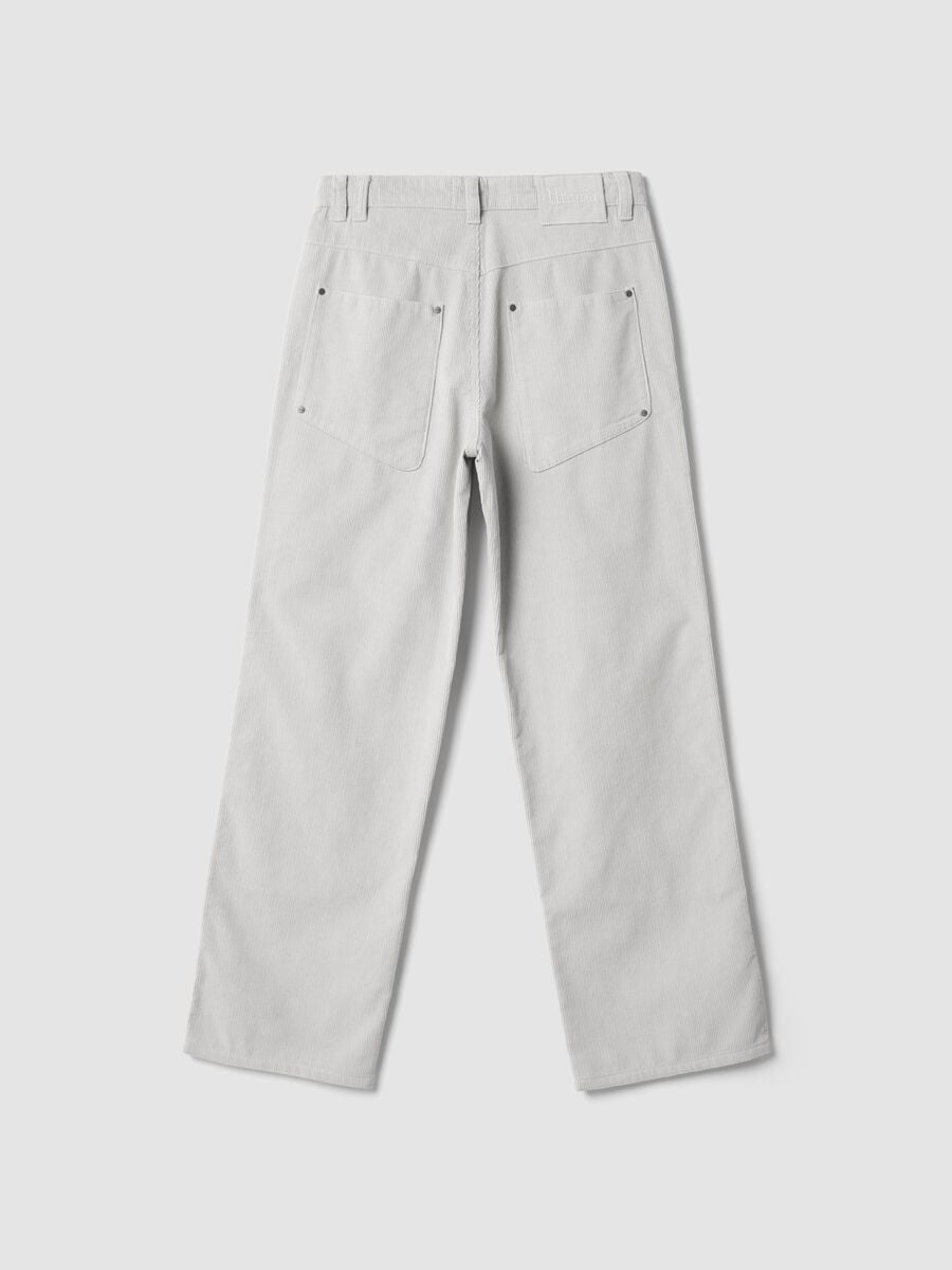 Corduroy Carpenter Trousers Light Beige_5