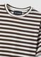 Regular fit multicolour striped cotton t-shirt_5