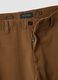Brown stretch cotton straight-fit chino trousers_5