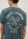 Green short-sleeved pure cotton T-shirt_3
