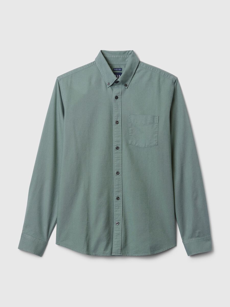 Regular-fit shirt in Oxford cotton_0