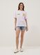 Multicoloured pure cotton T-shirt with regular fit and SpongeBob print_2
