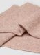 Pink stretch wool scarf_1