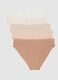 Multipack of multicolour regular fit stretch cotton briefs_4