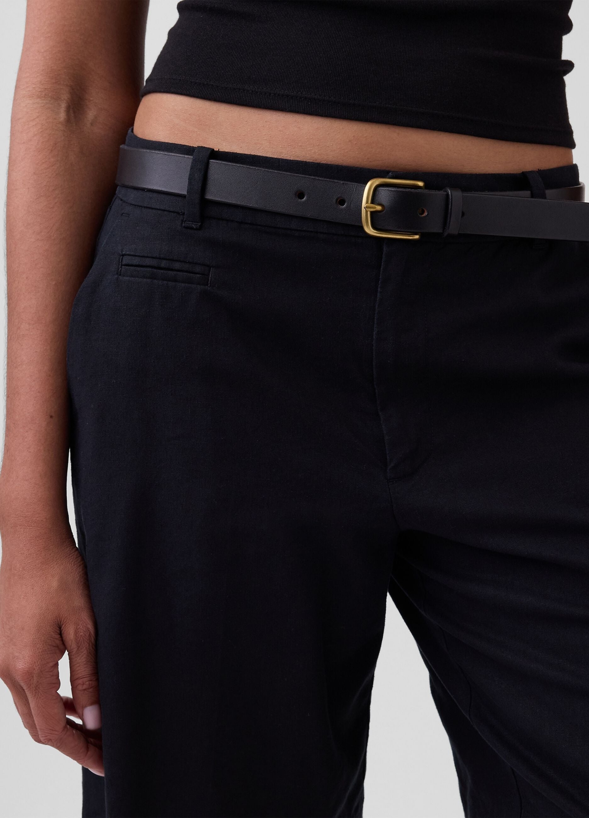 Stretch cotton-modal shorts