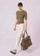 Ribbed stretch modal T-shirt ALTAVIA STUDIO_0