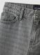 Grey Wide Leg Pure Cotton Jeans_5