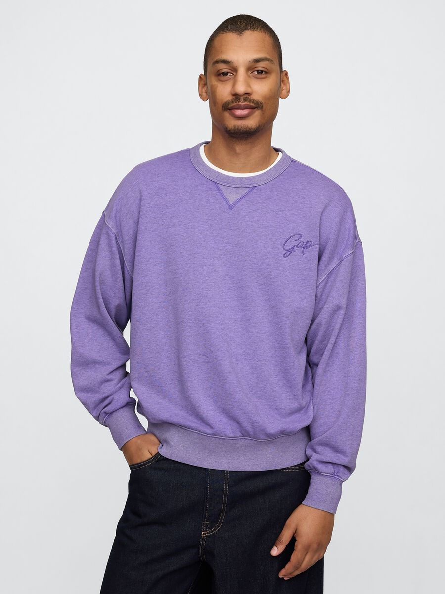 Gap Purple Crew Neck Sweatshirt_0