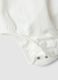 White baby body with ruffles in organic cotton blend_1