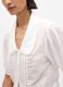 White blouse with short puff sleeves_3