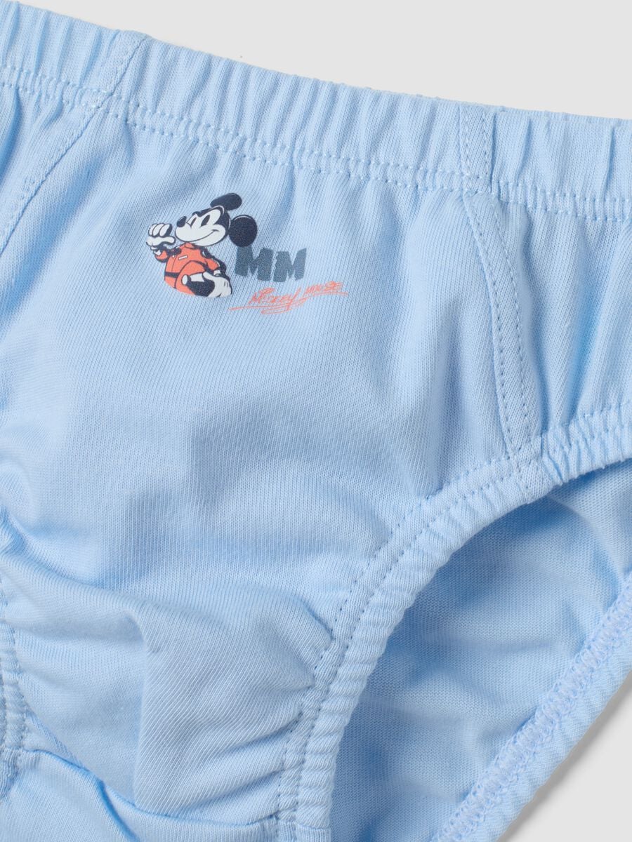 Pack of five pure organic cotton Mickey & Friends briefs_2