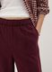 Red viscose-blend wide-leg joggers_3