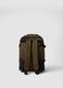 Brown trolley bag with shoulder straps and telescopic handle_1