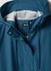 Blue hooded rain jacket with zip, regular fit_2