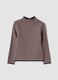 Pink striped viscose-blend crew-neck jumper_0