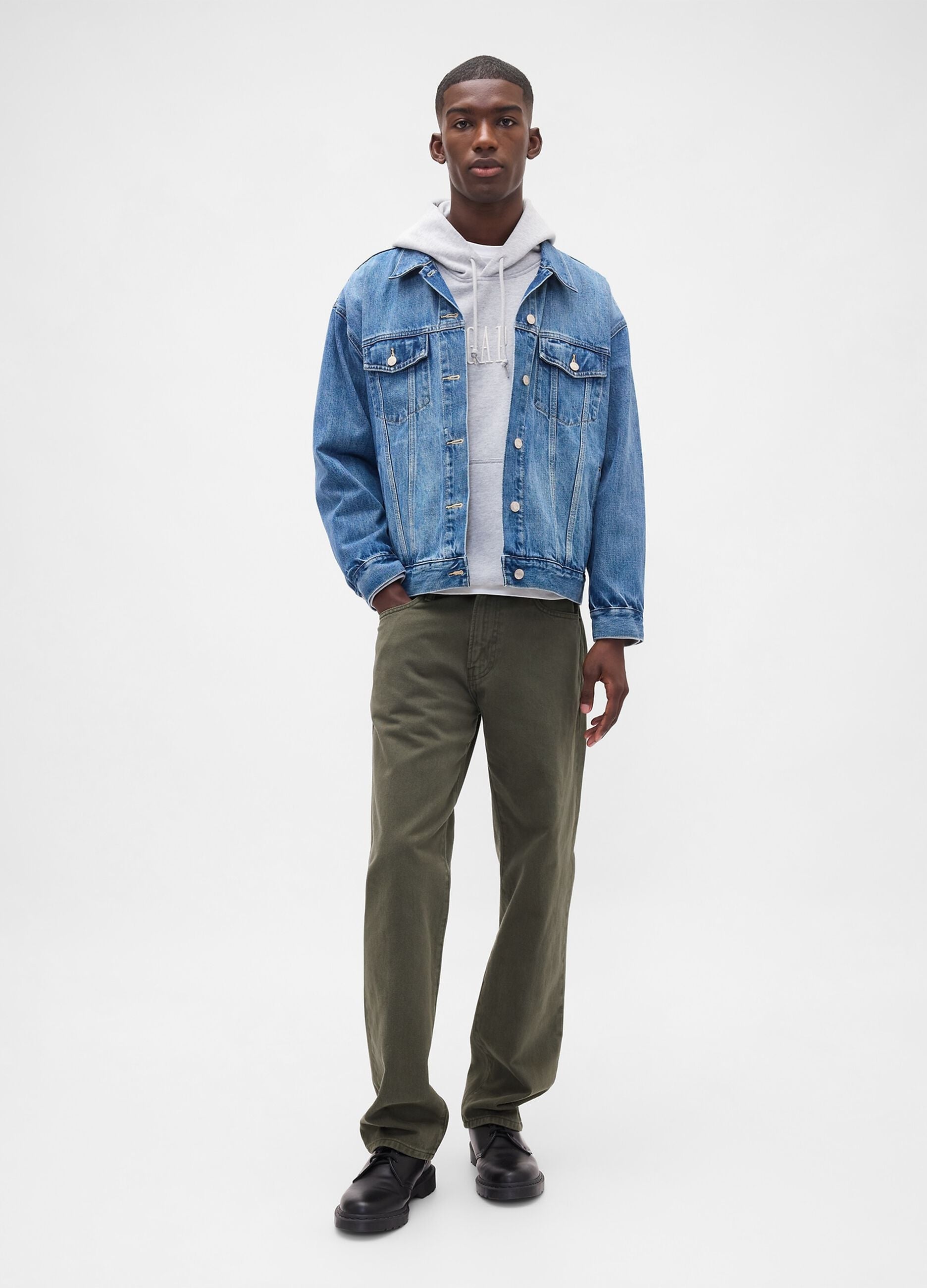 Green Cotton Trousers