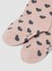 3-pack of pink long socks in stretch organic cotton_2