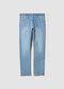 Light blue skinny stretch cotton jeans_0