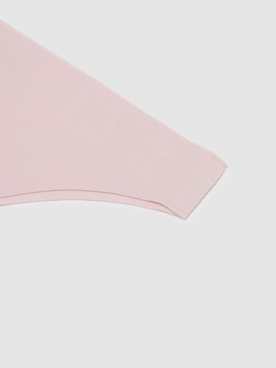 Pink cotton stretch Brazilian knickers, regular fit_5