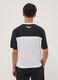 Black short-sleeve V-neck boys&rsquo; T-shirt, relaxed fit_1