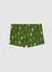 Green stretch swim briefs_1