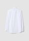 White easy-iron lyocell-blend poplin shirt, regular fit_2