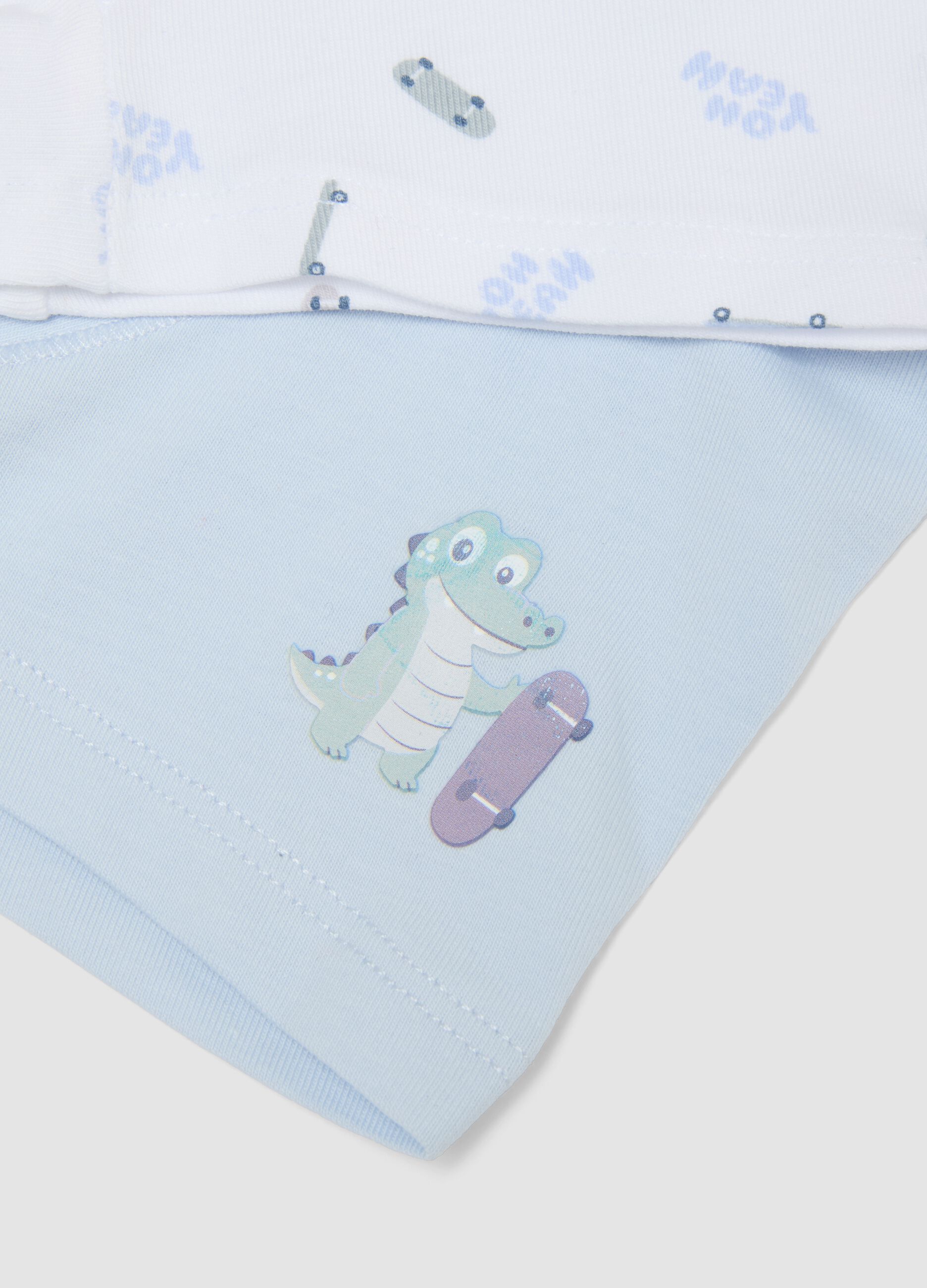 3-pack of multicolour organic cotton boxers for babies and toddlers