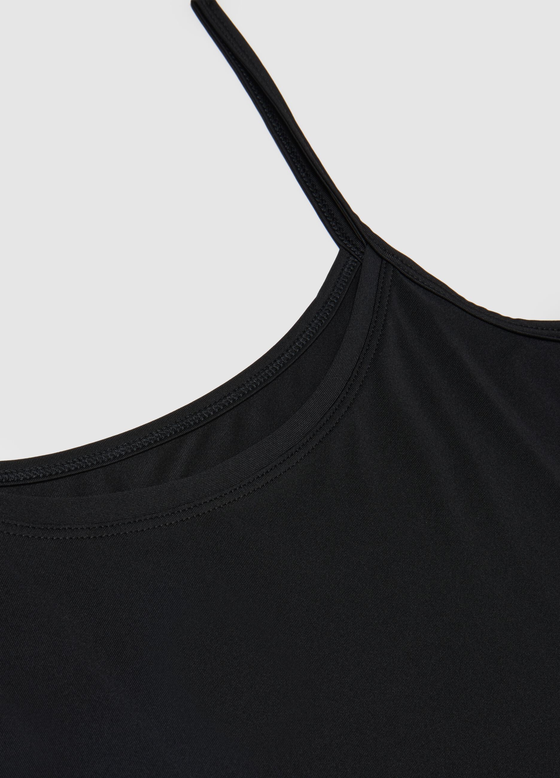 Black Regular Fit Vest