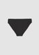 Pack of five black stretch-fabric briefs_1