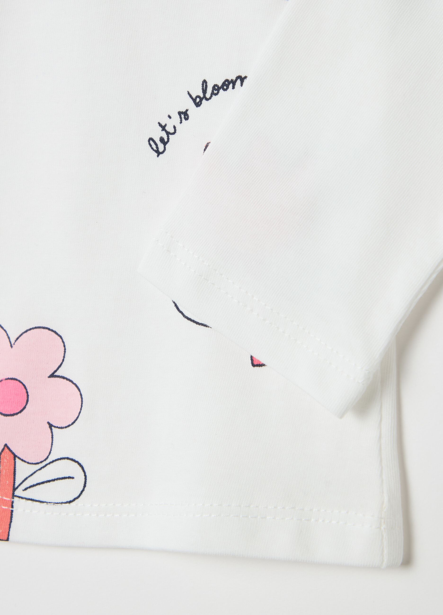 Long-sleeved T-shirt with print
