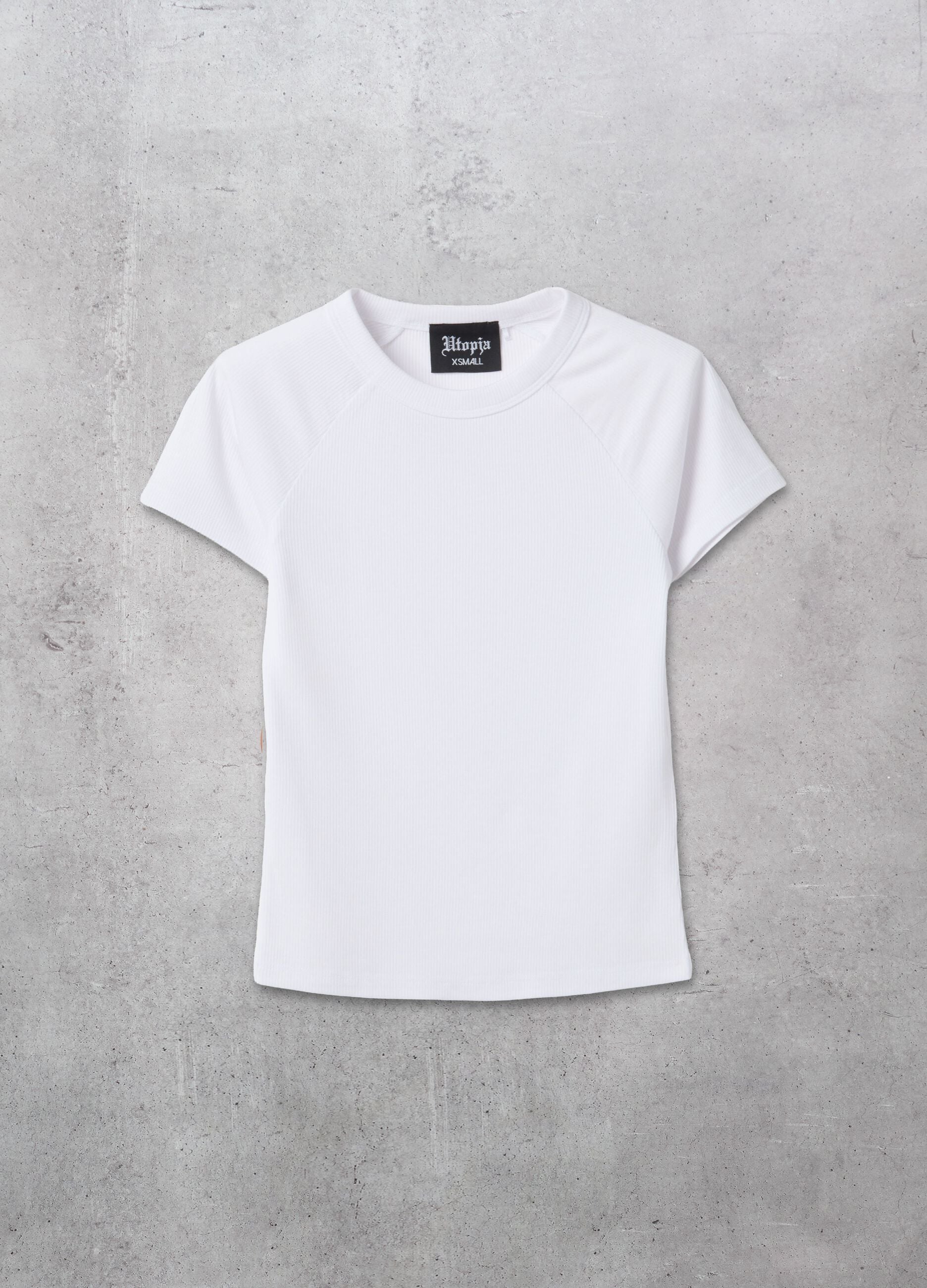 Ribbed Perfect White T-shirt