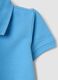 Light blue organic cotton polo shirt for boys, regular fit_3