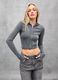 Ribbed Hoodie Vintage Grey_3
