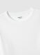 White long sleeve t-shirt in pure cotton regular fit_5