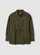 Green relaxed fit maternity sweatshirt in stretch modal blend_4