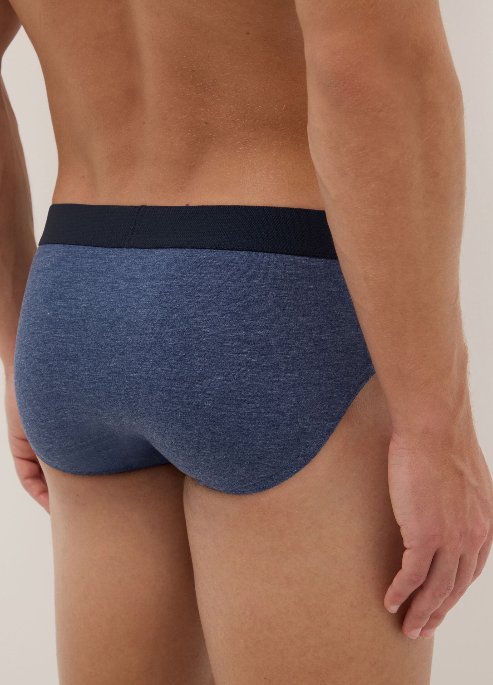 Multipack multicolour stretch cotton briefs regular fit