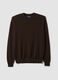 Brown pure cashmere jumper in a regular fit_4