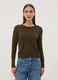 Green viscose-blend crew-neck jumper_2