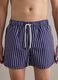 Boxer mare blu a righe bianche con coulisse_1