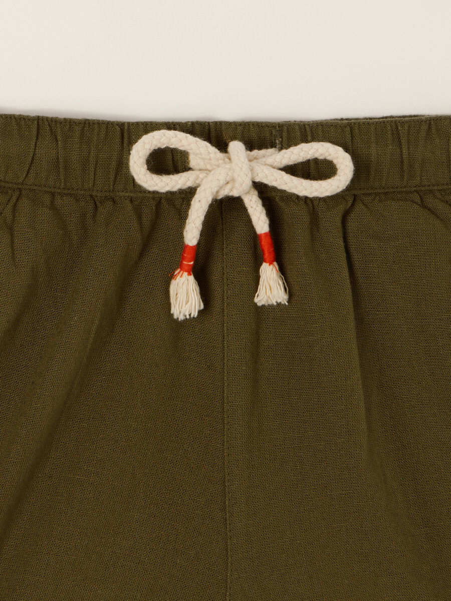 Shorts misto lino IANA_2